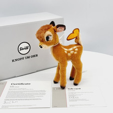 Steiff 354656 Disney Bambi mit Schmetterling limitiert 2000 aus 2017 20 cm