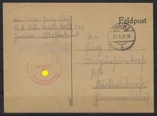 I636) Sudetenland Feldpost