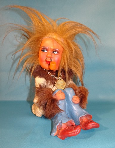 Wackelkopf figur hippie - wackelkopf,