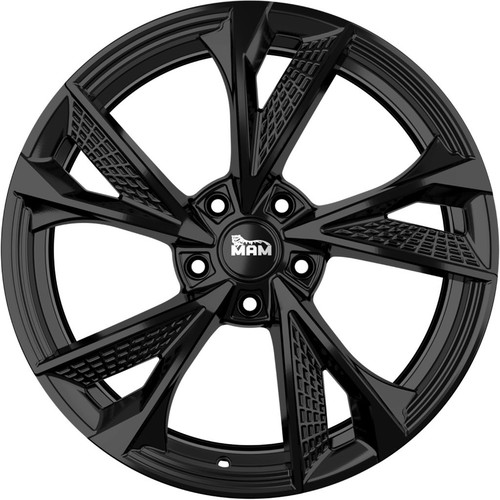 Mam rs6 black painted - painted, 8x18"