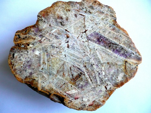 Quarz mit amethyst aus - mit,