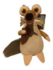 Ice Age Kollision voraus Scrat Plüsch Eichhörnchen 33cm Stofftier mit Etikett  D