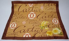 Cartier seidentuch sciarpa - cartier,