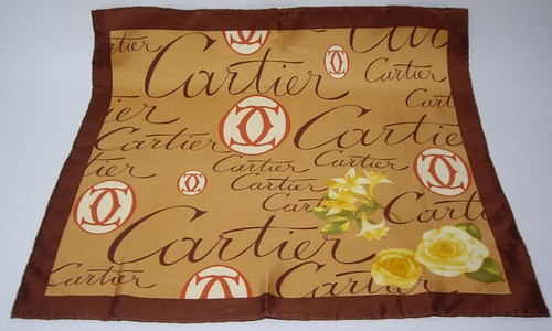 Cartier seidentuch sciarpa - seidentuch,