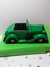 Utensilo Stiftehalter 70er 80er 90er Vintage grün Igel, Auto mit Anspitzer 