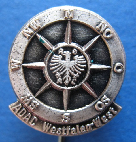 Altes abzeichen adac westfalen - abzeichen,