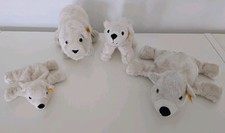 Steiff Eisbären Konvolut 4 Stück