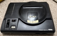 Sega Mega Drive - Schwarz Spielekonsole (PAL) defekt - Nur Konsole 