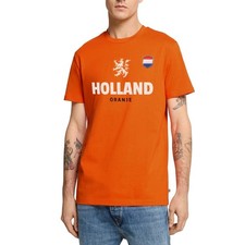 Holland Niederlande Trikot Fußball Männer Premium Bio T-Shirt
