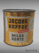A17612 selten alte BLECHDOSE JACOBS KAFFEE MILDE SORTE wunderbar