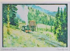 Trains 351011 CS 2-8-0 641 A4 Aquarelldruck