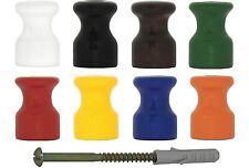 Porzellan Isolator Kabelhalter