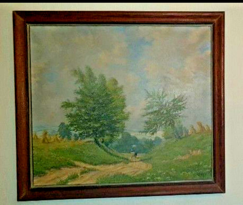 Altes wandbild - altes,