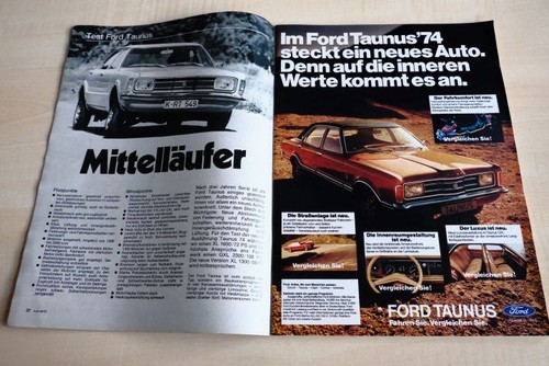 Mot 1973 ford - taunus, gxl
