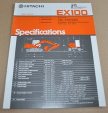 Hitachi EX100 Excavator