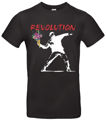 Banksy blumenwerfer shirt - banksy,