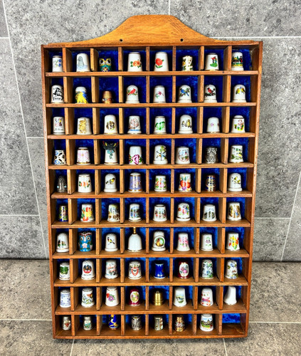 Große fingerhut sammlung - sammlung, 79