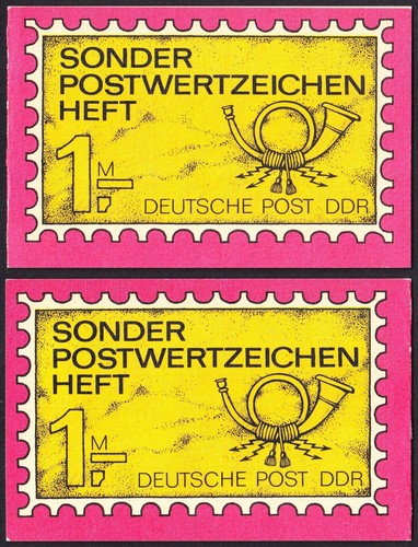 Ddr 1988 briefmarkenheft - ddr-1988:,