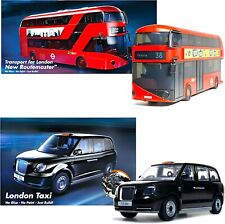 London roter Bus & schwarzes
