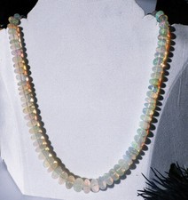 SCHMUCK-STCK Sogni DORO Kette 704 Kristallopal Opal Gold Rondelle Zertifikat