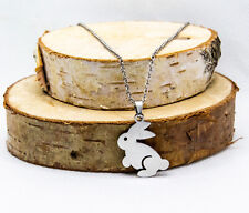 Edelstahl-Halskette mit