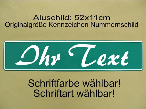 Kennzeichen nummernschild - kennzeichen,