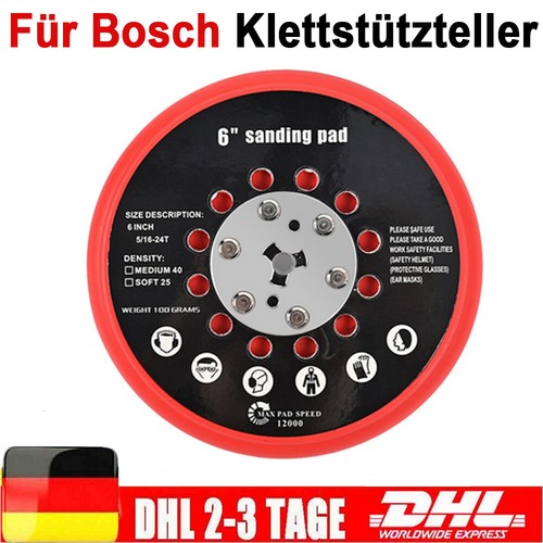 Klett medium schleifteller - medium,