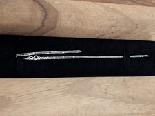 edle Halskette 750  Weißgold