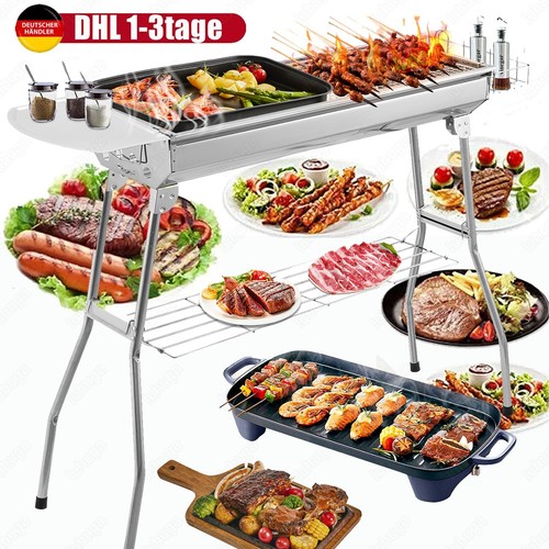 Bbq grill holzkohlegrill - grill,