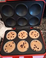 Kalorik Muffin Maker Rot – NEU & OVP – Cupcake Lava Kuchen Bäcker 