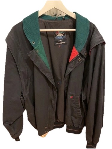 Blouson jacke weste red green - weste,