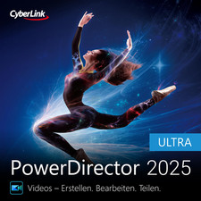 CyberLink PowerDirector 2025 Ultra ESD (Download) 64-Bit Windows 11/10 eMail
