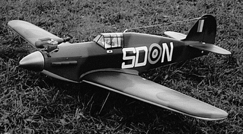 Bauplan hawker hurricane mk1 - hawker,