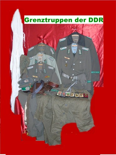 Uniform nva grenztruppen ddr - uniform,