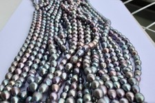 129 Zuchtperlen Strang