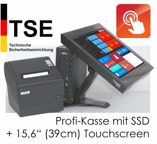 Kasse 39cm touchscreen - kasse,
