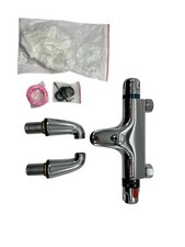 Uten AL-829N Wannenarmatur Thermostat, Silber