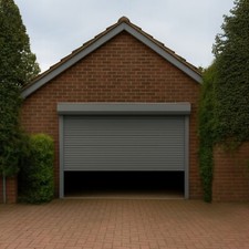 Rolltor Garagentor Garagenrolltor Tor 55mm  Lamelle Alu mit Motor 2500 x 2500 mm