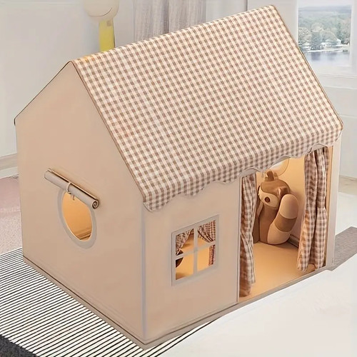 Kinderzelt spielzelt beige - kinderzelt,