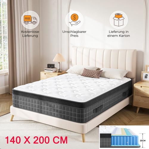 Hot zonen mattress - hot, 7-zonen