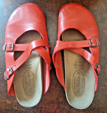 Damen clogs mit der - mit,