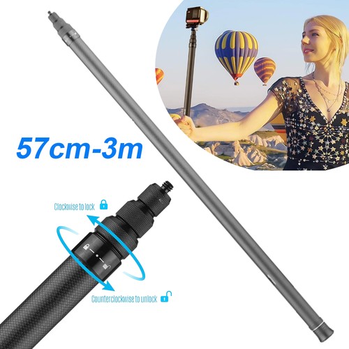 300cm invisible selfie stick - invisible,