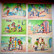 6 Stk Kaufmannsbilder - Palmin