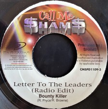 Bounty Killer - Letter To The Leaders / VG / 7