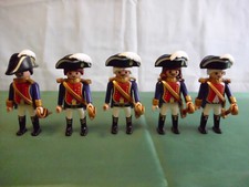 Playmobil Rotröcke / Blauröcke 5 Stück; Garde Soldaten Französische Armee   B3