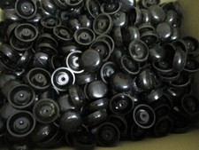 12x Möbelfüße Möbelgleiter Polsterfüße Kunststoff Ø40 mm x 15 mm