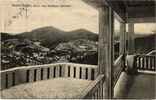 AK AK Baden-Baden Blick vom Waldhaus Batschari GERMANY (1479211)