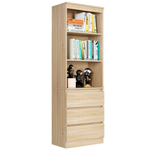 Bücherregal mit schubladen - bücherregal,