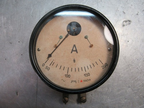 Amperemeter 200 siemens - amperemeter, a