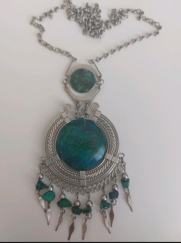Malachit edelstein echt kette - edelstein,